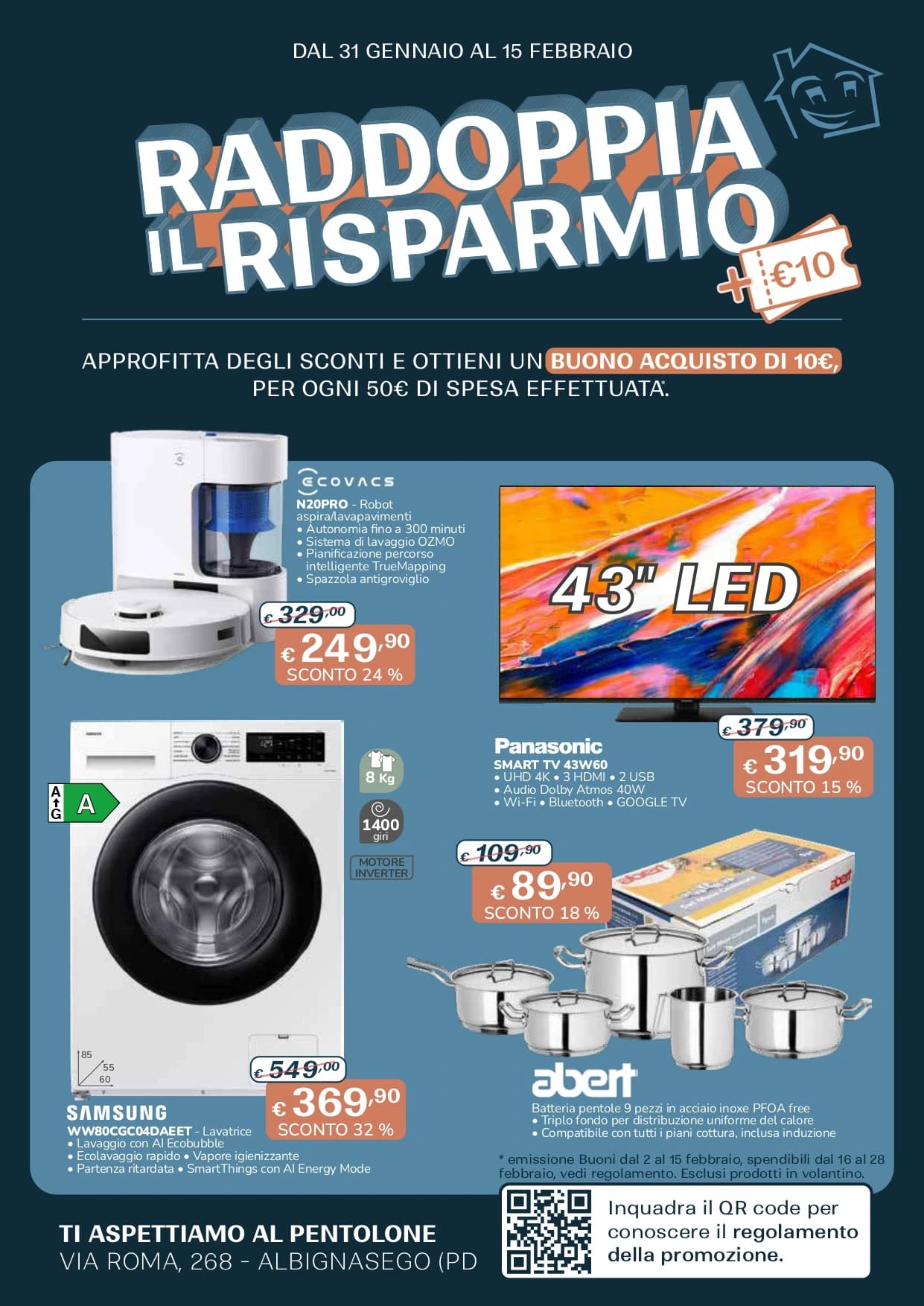 RADDOPPIA IL RISPARMIO!